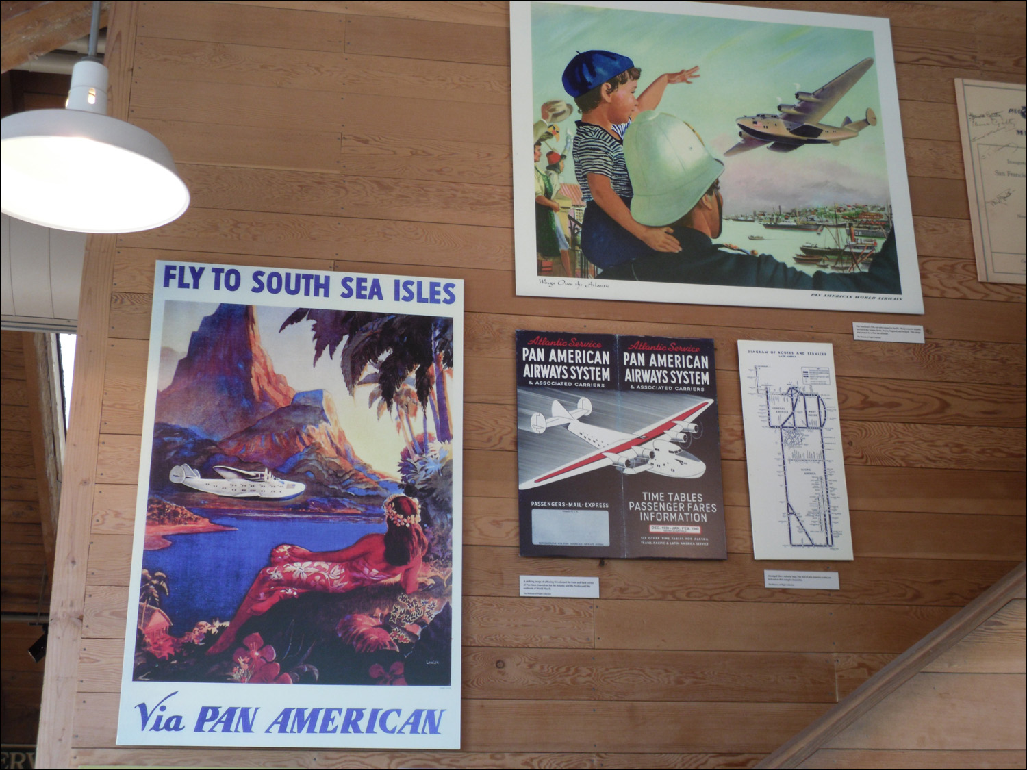 Museum of Flight Sea-Tac, WA-PanAm promotional docs